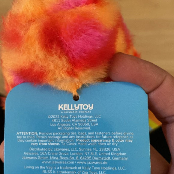 BRAND NEW STUFF ANIMAL! NWT! SMOKE FREE HOME! - Picture 5 of 6